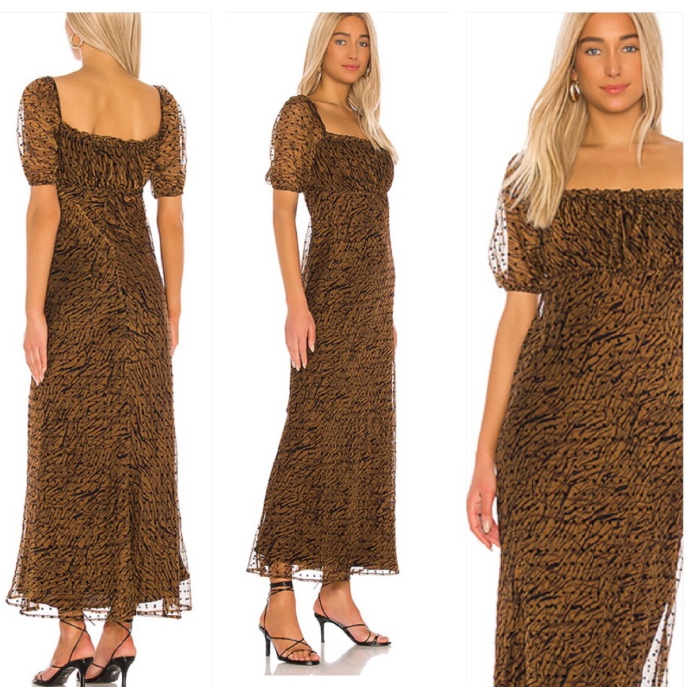 NWT House of harlow x REVOLVE Lennon maxi dress